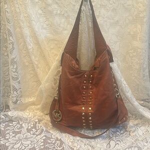 Michael Michael Kors Upton Astor Convertible Studded Hobo Bag